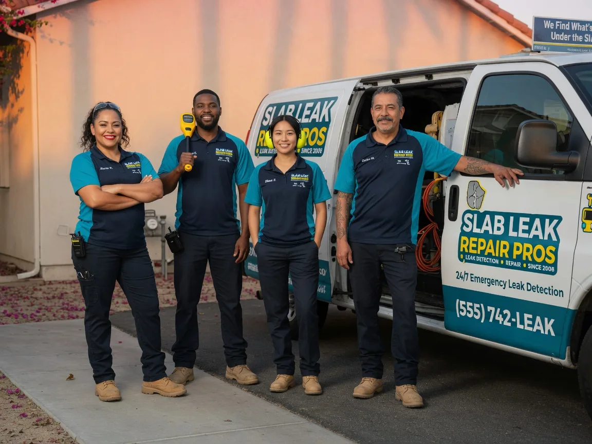 Slab Leak Repair company in Broadlands, IL